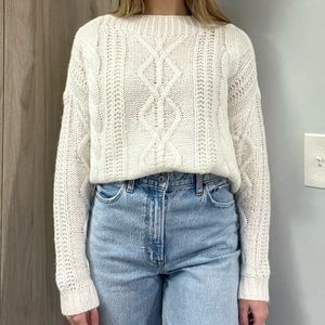 White sweater, size M/L, like new